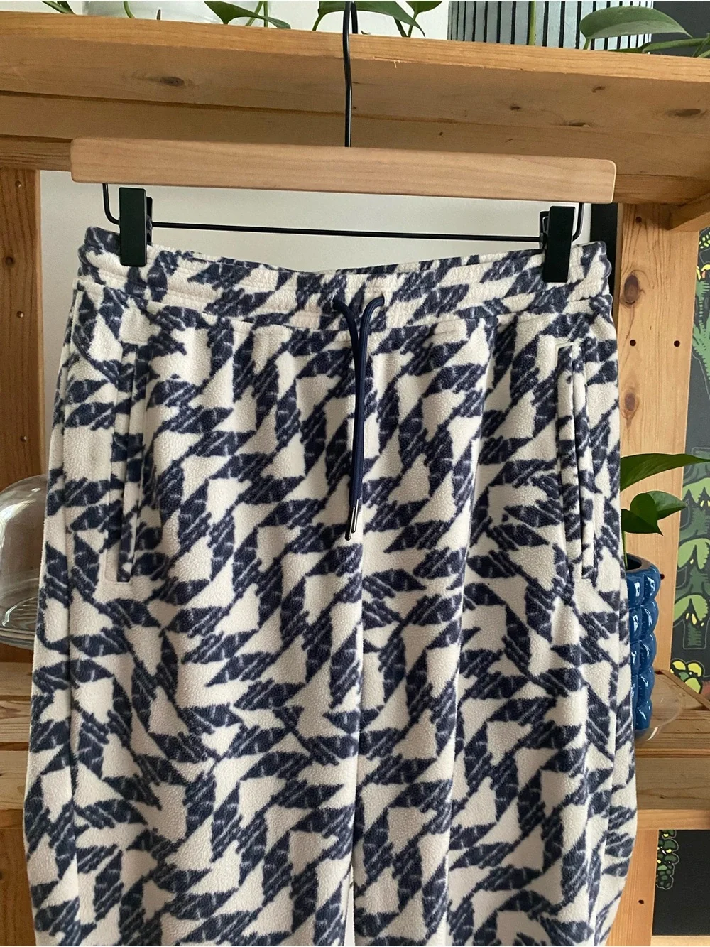 Patagonia Micro D Fleece Joggers Synched Flight Print Small